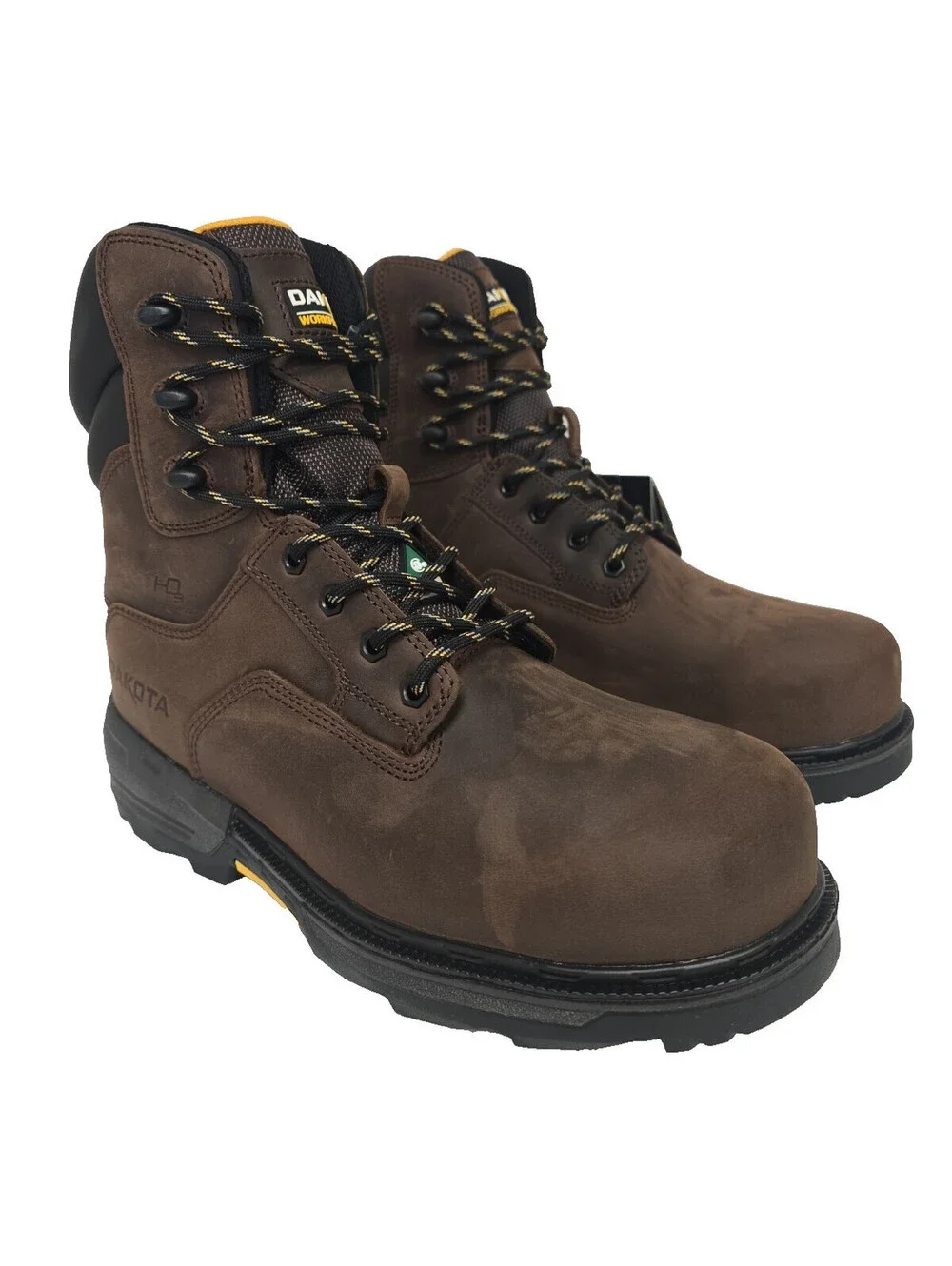 Dakota Men's 8800 8 Inch Composite Toe Waterproof Work Boot Brown 11M